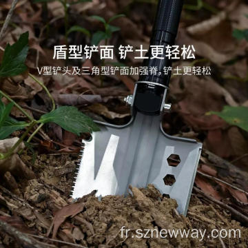 Xiaomi Youpin Jiouxun Multi Function Shovel Noir